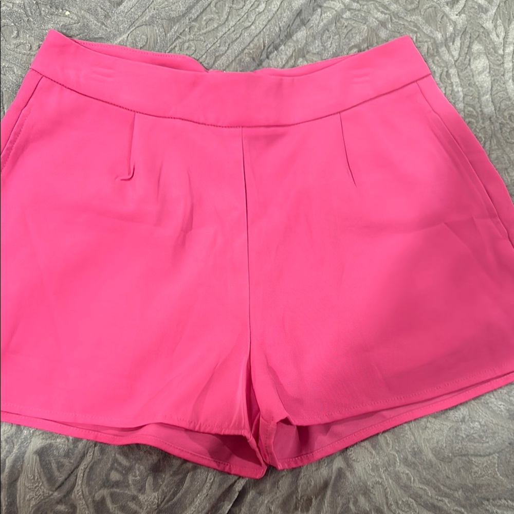 Better Be High Waist Pink Shorts